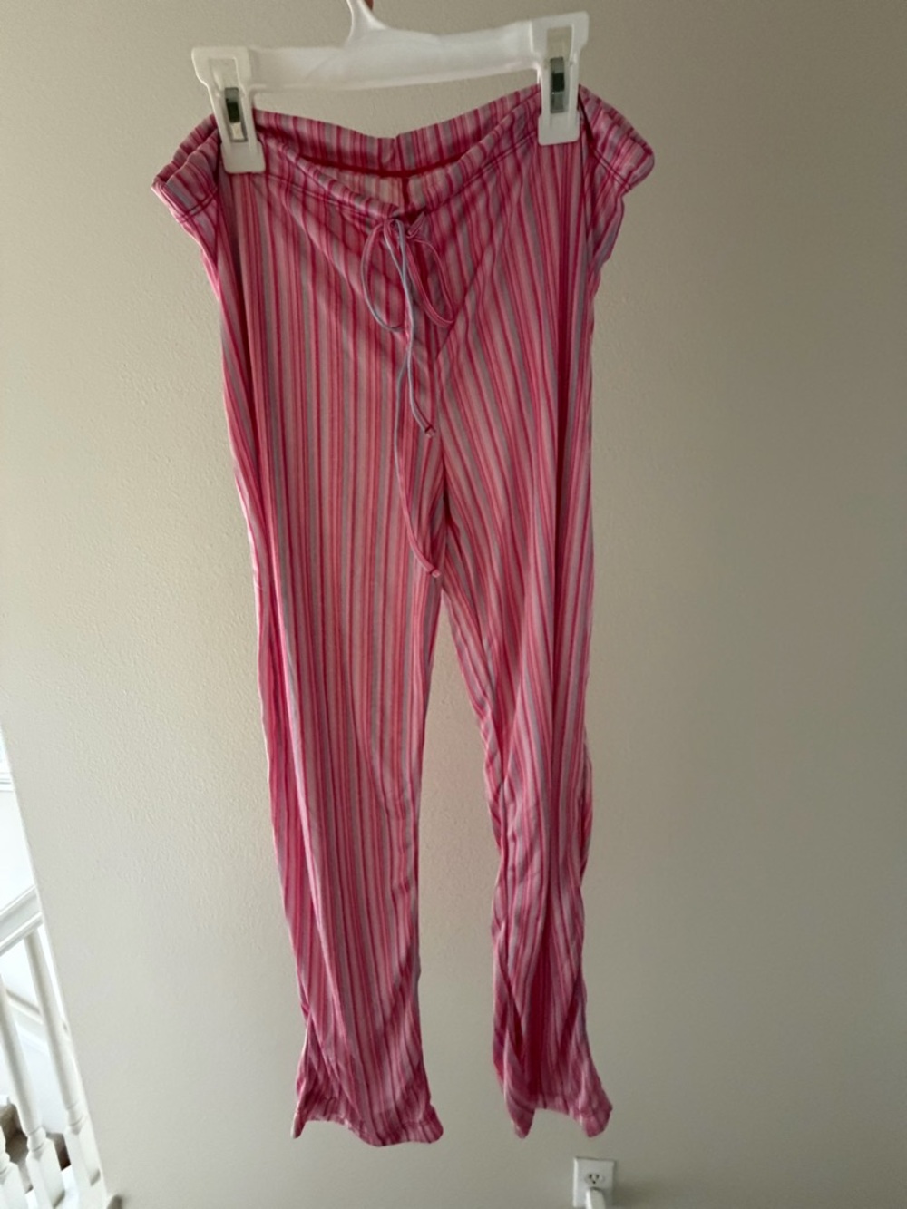 Charlotte Russe Pink Striped Pajama Pants